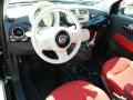 2012 Nero (Black) Fiat 500 Pop  photo #8