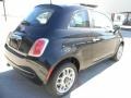 2012 Nero (Black) Fiat 500 Pop  photo #3