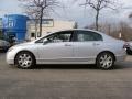 2011 Alabaster Silver Metallic Honda Civic LX Sedan  photo #1