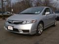 2011 Alabaster Silver Metallic Honda Civic LX Sedan  photo #6