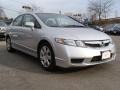 2011 Alabaster Silver Metallic Honda Civic LX Sedan  photo #8