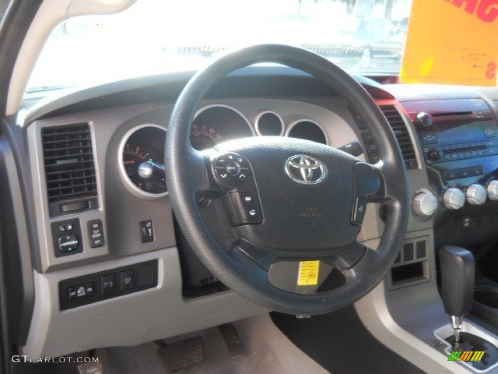 2010 Tundra SR5 Double Cab - Black / Graphite Gray photo #13