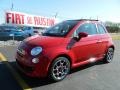 2012 Rosso (Red) Fiat 500 Sport  photo #1