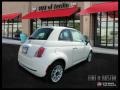 2012 Bianco Perla (Pearl White) Fiat 500 Pop  photo #3