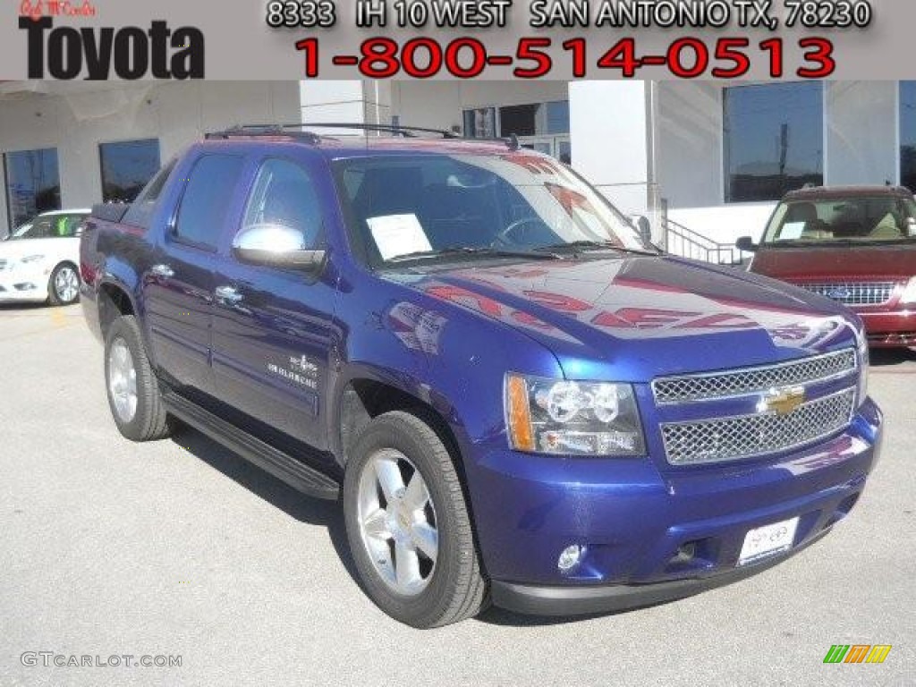 Imperial Blue Metallic Chevrolet Avalanche