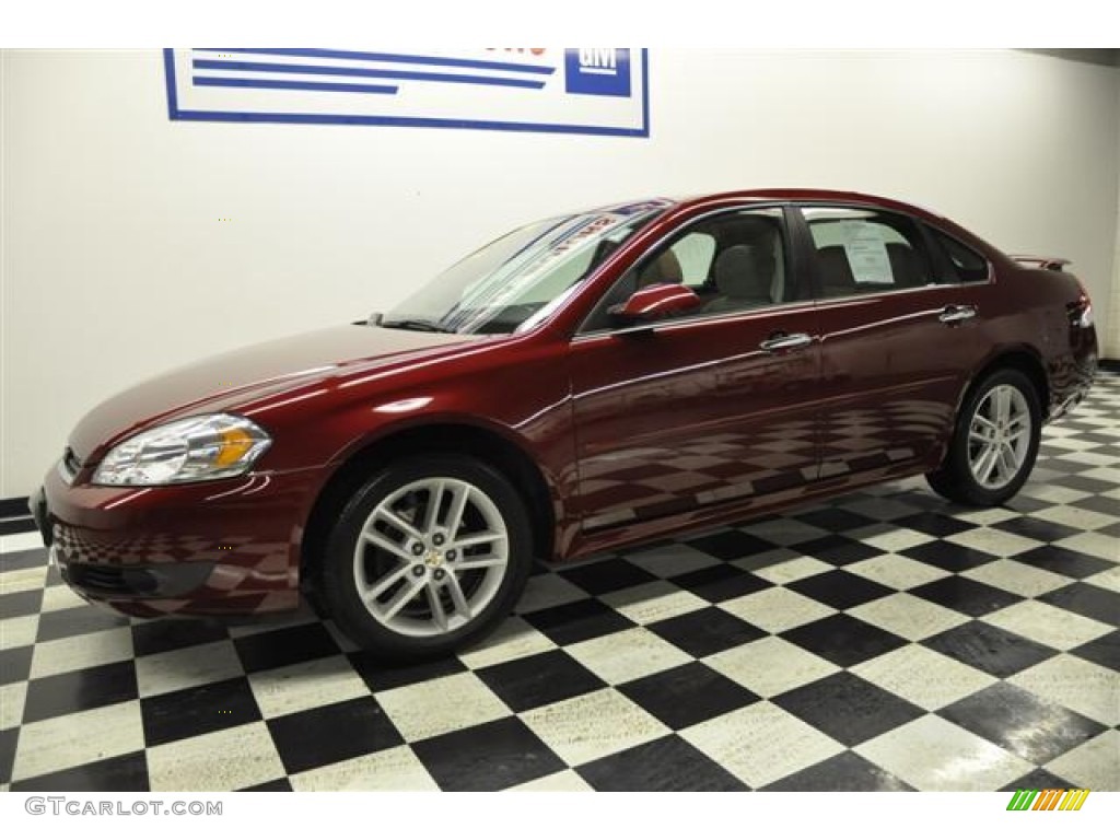 2011 Impala LTZ - Red Jewel Tintcoat / Gray photo #1