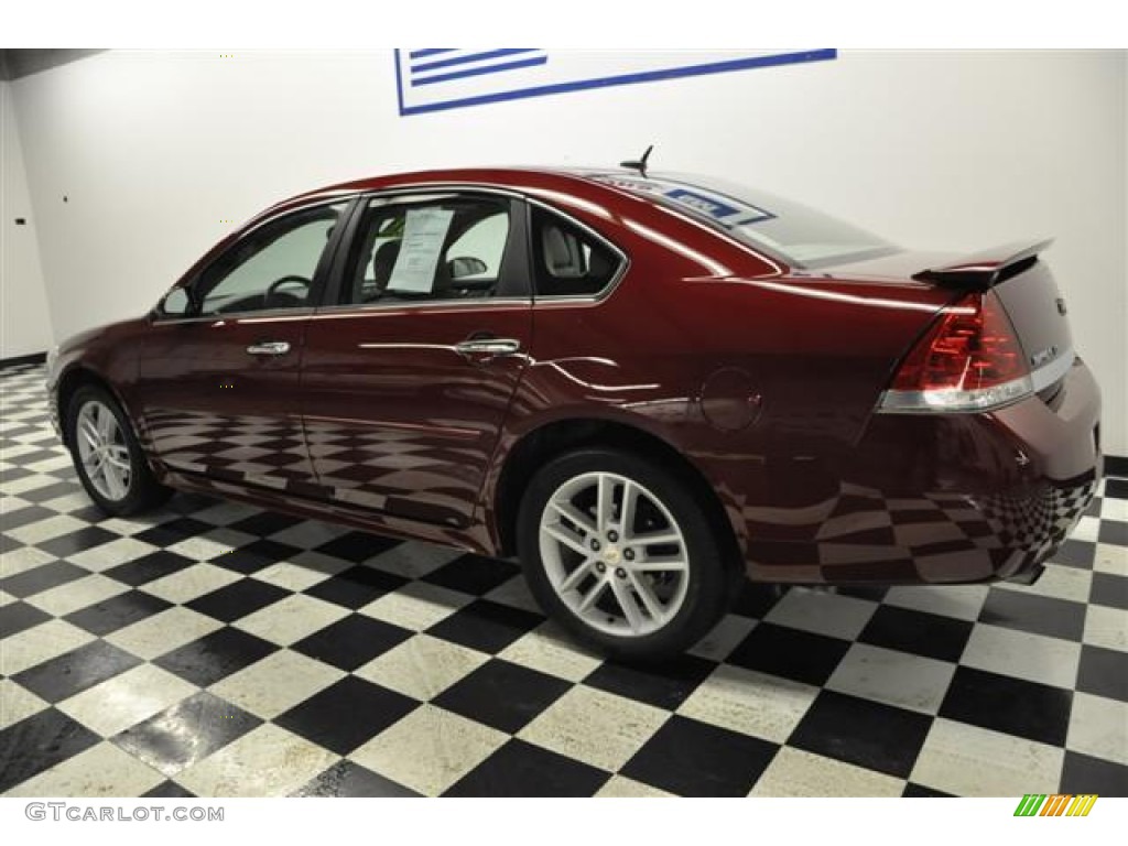 2011 Impala LTZ - Red Jewel Tintcoat / Gray photo #3