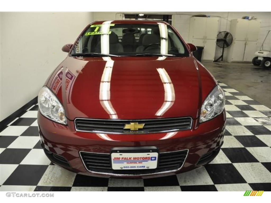 2011 Impala LTZ - Red Jewel Tintcoat / Gray photo #4