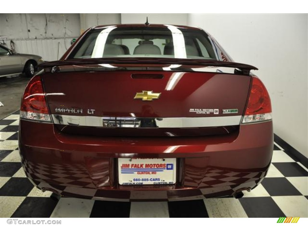 2011 Impala LTZ - Red Jewel Tintcoat / Gray photo #5
