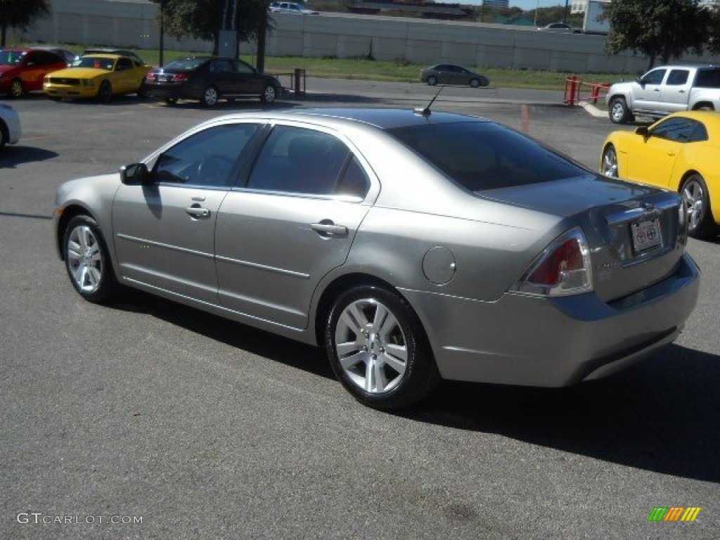 2008 Fusion SEL - Vapor Silver Metallic / Charcoal Black photo #6