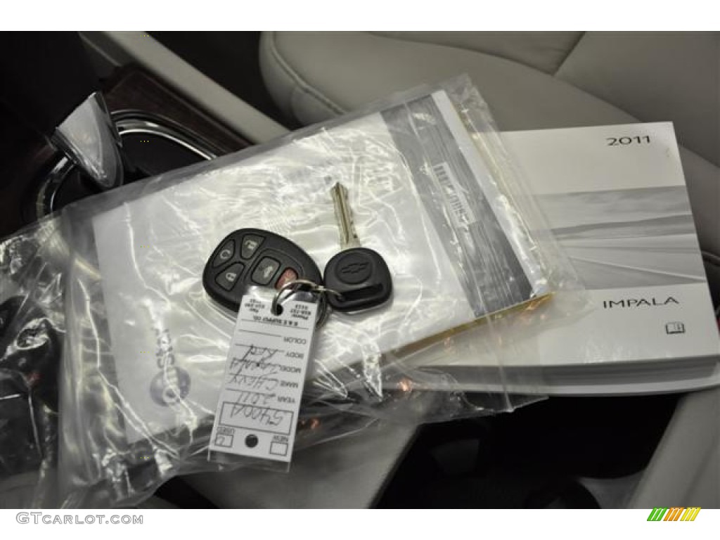 2011 Impala LTZ - Red Jewel Tintcoat / Gray photo #22