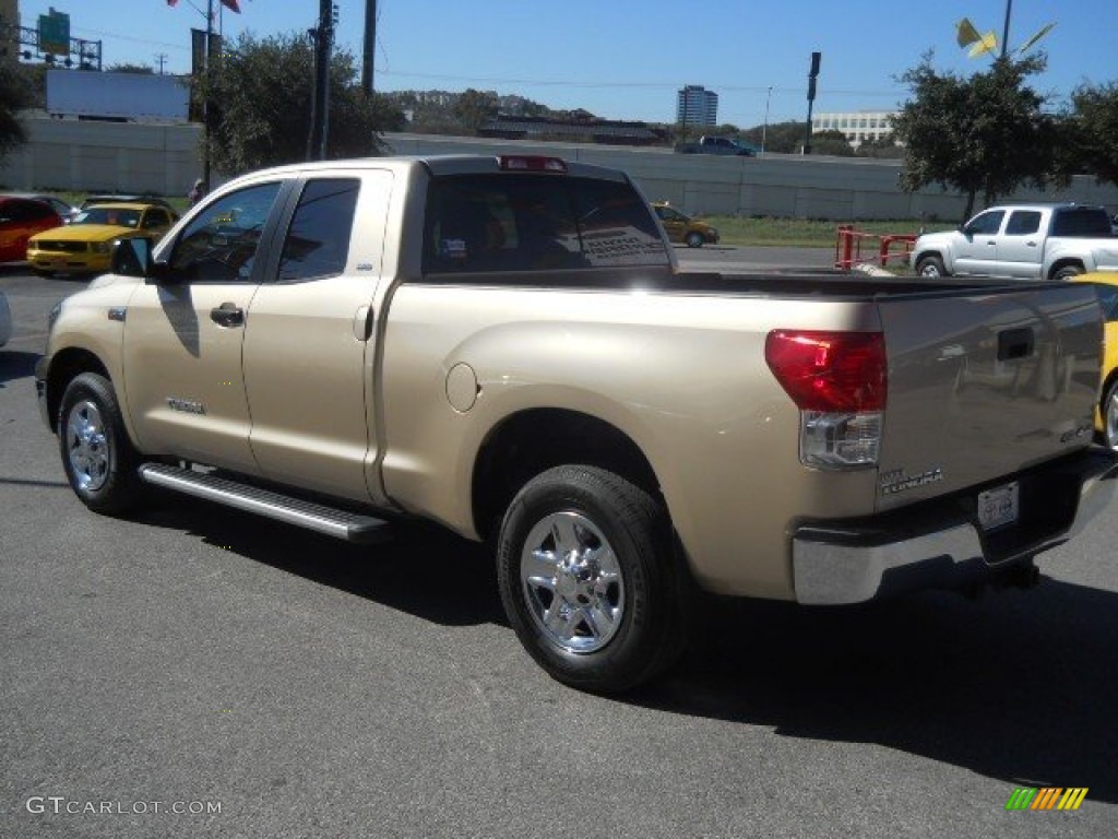 2010 Tundra SR5 Double Cab 4x4 - Sandy Beach Metallic / Sand Beige photo #6