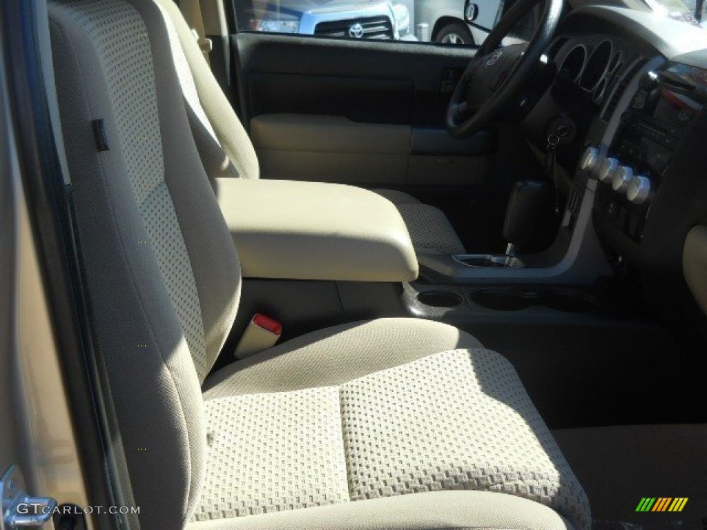 2010 Tundra SR5 Double Cab 4x4 - Sandy Beach Metallic / Sand Beige photo #15