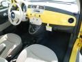 2012 Giallo (Yellow) Fiat 500 Lounge  photo #5
