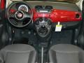 2012 Rosso Brillante (Red) Fiat 500 c cabrio Pop  photo #9