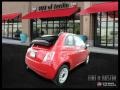 2012 Rosso Brillante (Red) Fiat 500 c cabrio Pop  photo #2