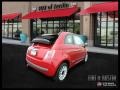 2012 Rosso Brillante (Red) Fiat 500 c cabrio Lounge  photo #3