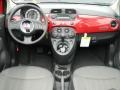 2012 Rosso Brillante (Red) Fiat 500 c cabrio Lounge  photo #6