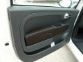Tessuto Marrone/Avorio (Brown/Ivory) Door Panel Photo for 2012 Fiat 500 #58123910