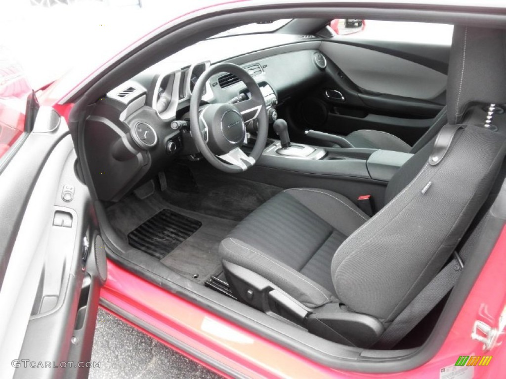 Black Interior 2010 Chevrolet Camaro LS Coupe Photo #58123976
