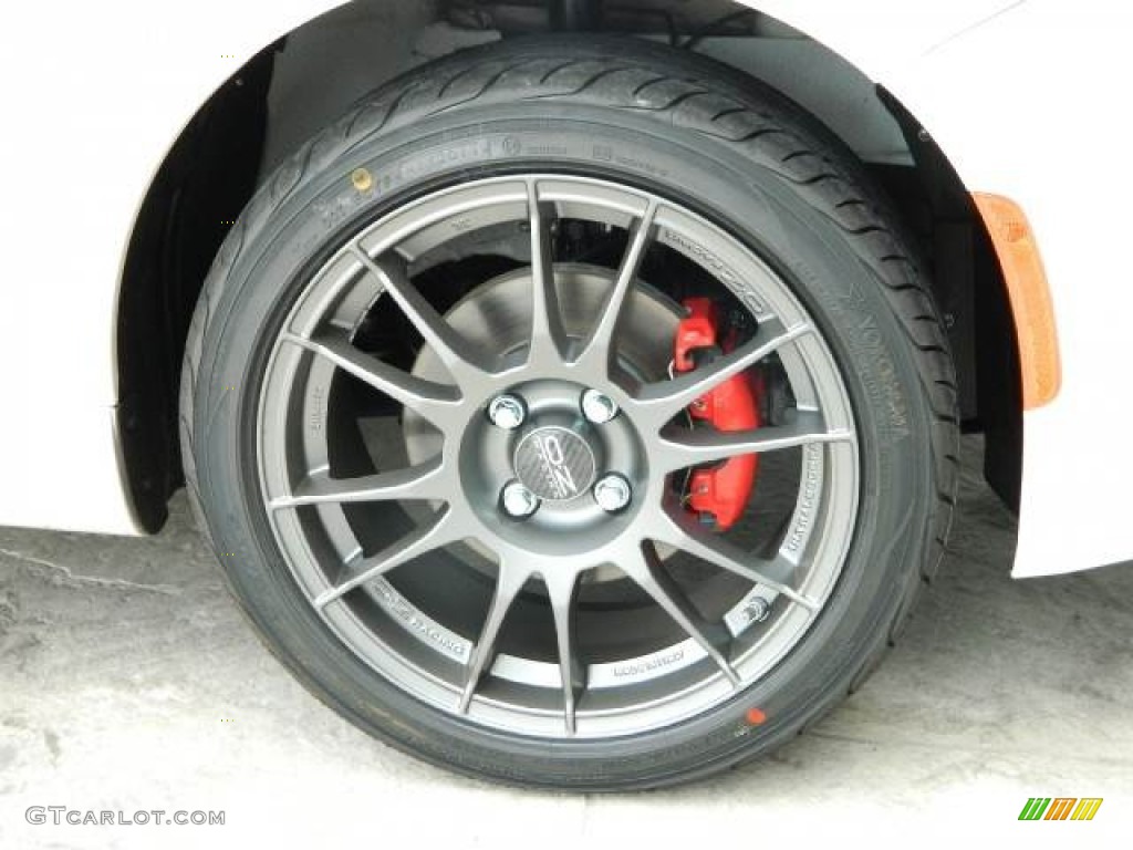 2012 Fiat 500 Sport Custom Wheels Photo #58124739
