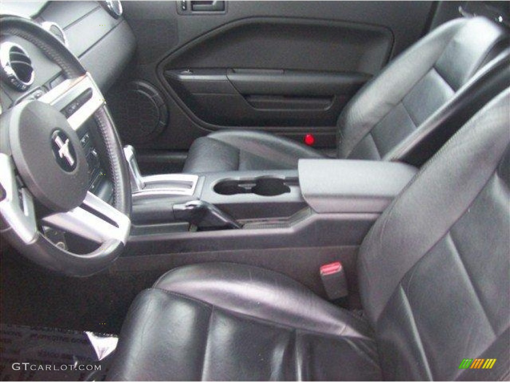 2007 Mustang V6 Premium Coupe - Redfire Metallic / Dark Charcoal photo #11