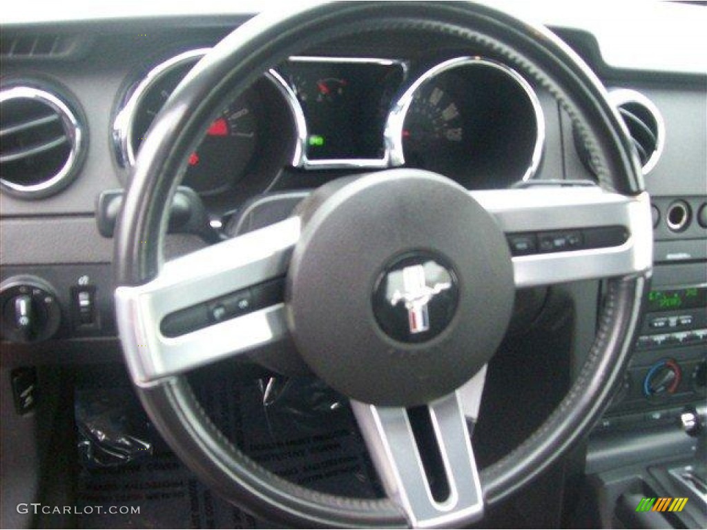 2007 Mustang V6 Premium Coupe - Redfire Metallic / Dark Charcoal photo #14