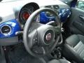 2012 Azzurro (Blue) Fiat 500 Sport  photo #7