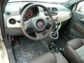 2012 Mocha Latte (Light Brown) Fiat 500 Sport  photo #6