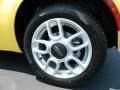 2012 Giallo (Yellow) Fiat 500 Pop  photo #5