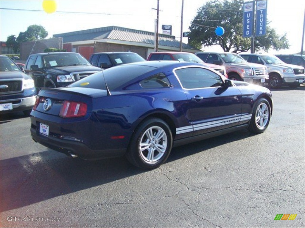 2011 Mustang V6 Coupe - Kona Blue Metallic / Charcoal Black photo #5