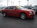 2010 Inferno Red Crystal Pearl Chrysler 300 C HEMI  photo #2