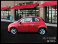 2012 Rosso (Red) Fiat 500 c cabrio Pop  photo #2