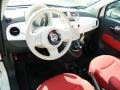 Tessuto Rosso/Avorio (Red/Ivory) Dashboard Photo for 2012 Fiat 500 #58126847