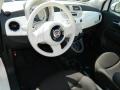 2012 Bianco (White) Fiat 500 c cabrio Pop  photo #7