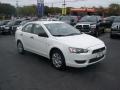 2008 Wicked White Mitsubishi Lancer DE  photo #1