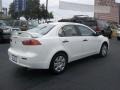 2008 Wicked White Mitsubishi Lancer DE  photo #3