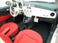 Tessuto Rosso/Avorio (Red/Ivory) Dashboard Photo for 2012 Fiat 500 #58127648