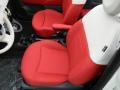 Tessuto Rosso/Avorio (Red/Ivory) Interior Photo for 2012 Fiat 500 #58127666