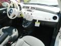 Tessuto Grigio/Avorio (Grey/Ivory) 2012 Fiat 500 c cabrio Pop Dashboard