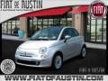 2012 Argento (Silver) Fiat 500 Lounge  photo #1