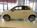 2012 Bianco (White) Fiat 500 Lounge  photo #2