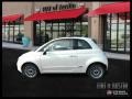 2012 Bianco Perla (Pearl White) Fiat 500 Lounge  photo #1