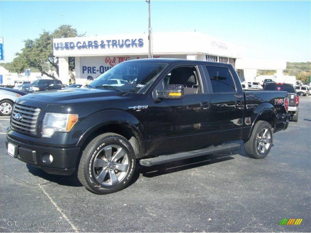 2010 F150 FX2 SuperCrew - Tuxedo Black / Black photo #6