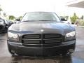 2008 Brilliant Black Crystal Pearl Dodge Charger Police Package  photo #3