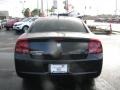 2008 Brilliant Black Crystal Pearl Dodge Charger Police Package  photo #7