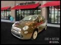 2012 Espresso (Brown) Fiat 500 Pop  photo #1