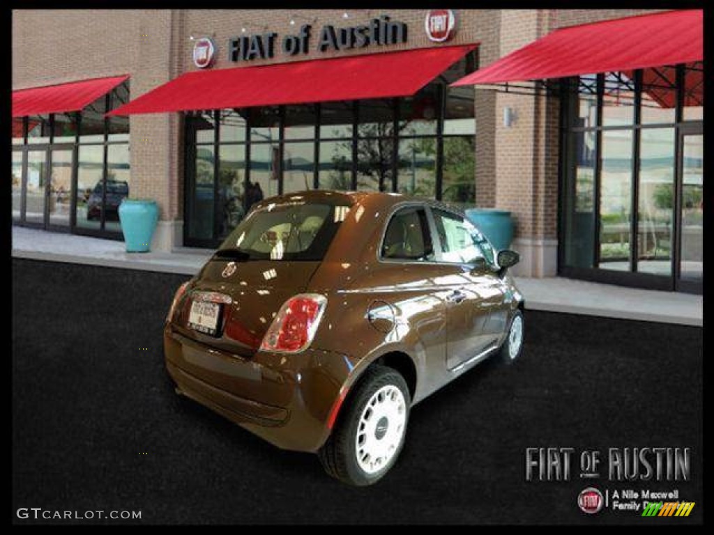 2012 500 Pop - Espresso (Brown) / Tessuto Marrone/Avorio (Brown/Ivory) photo #3