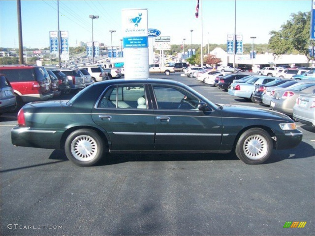 2002 Grand Marquis LS - Aspen Green Metallic / Light Graphite Grey photo #2