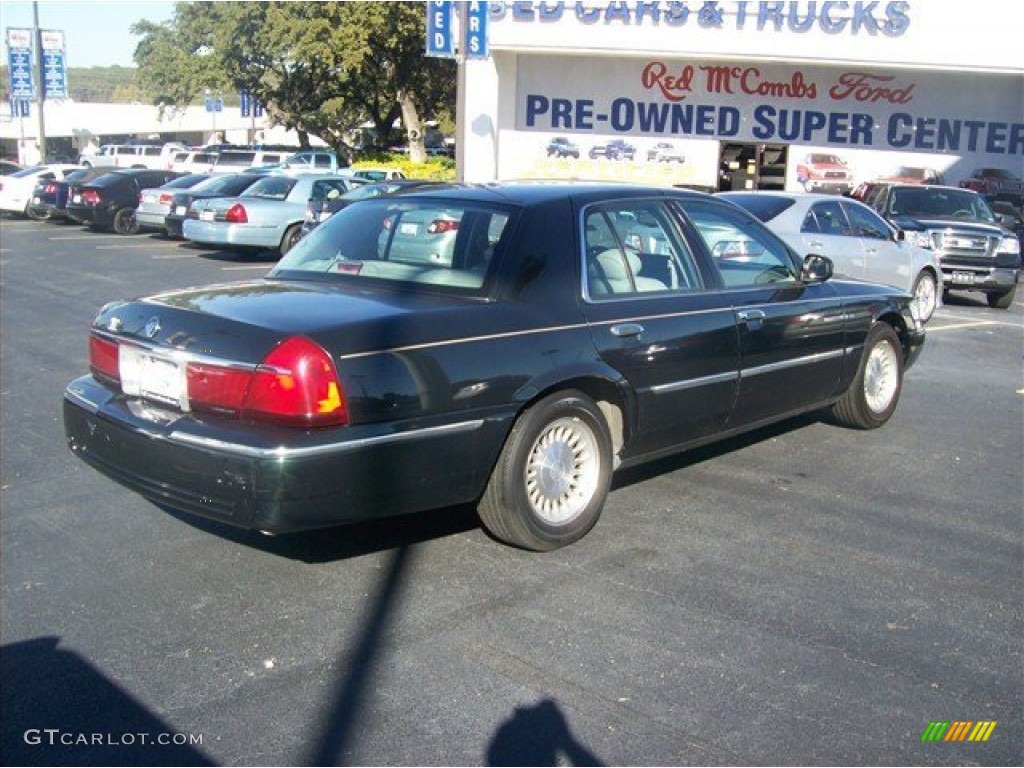 2002 Grand Marquis LS - Aspen Green Metallic / Light Graphite Grey photo #3